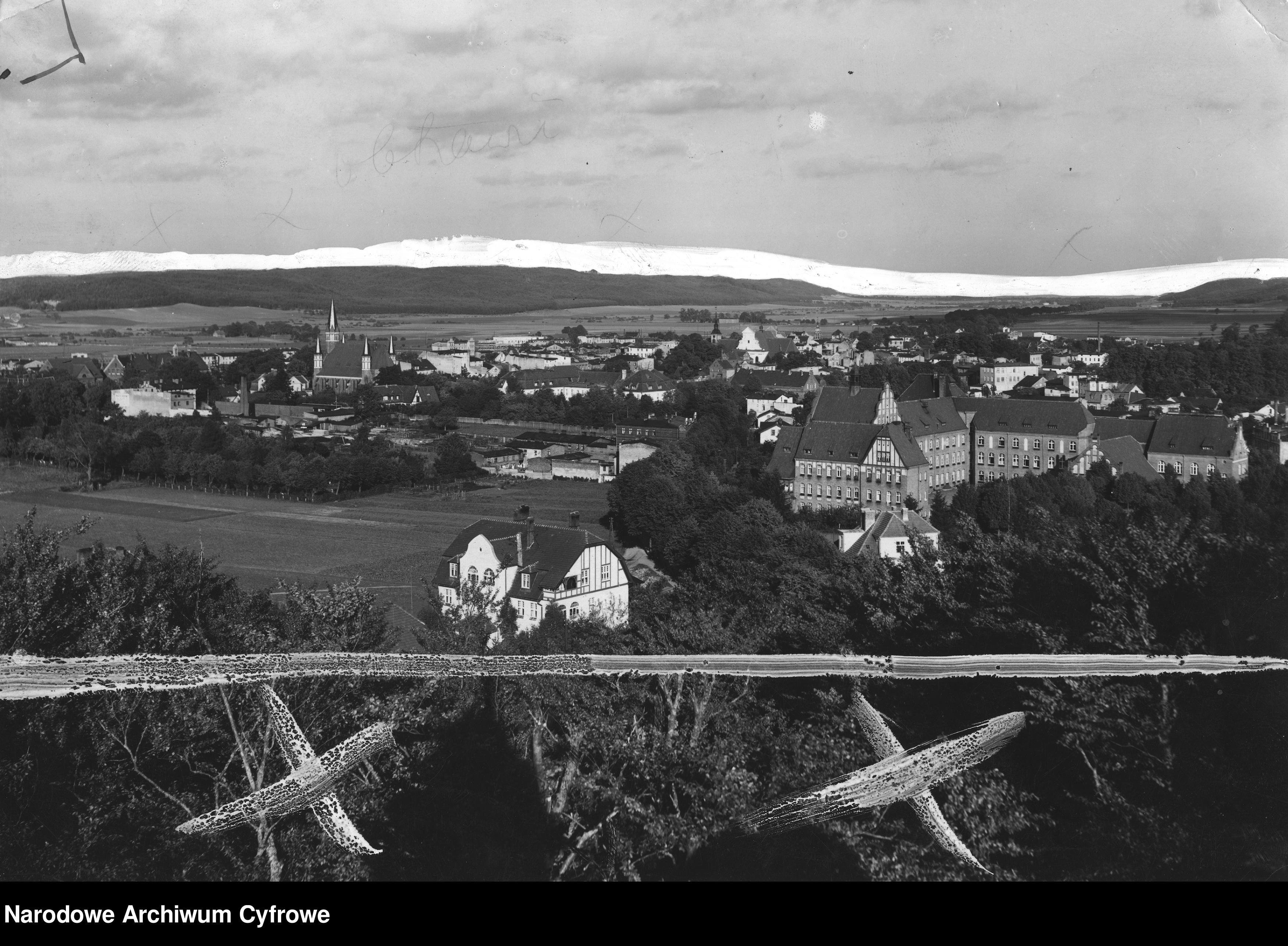 Panorama w Wejherowie/fot. Narodowe Archiwum Cyfrowe